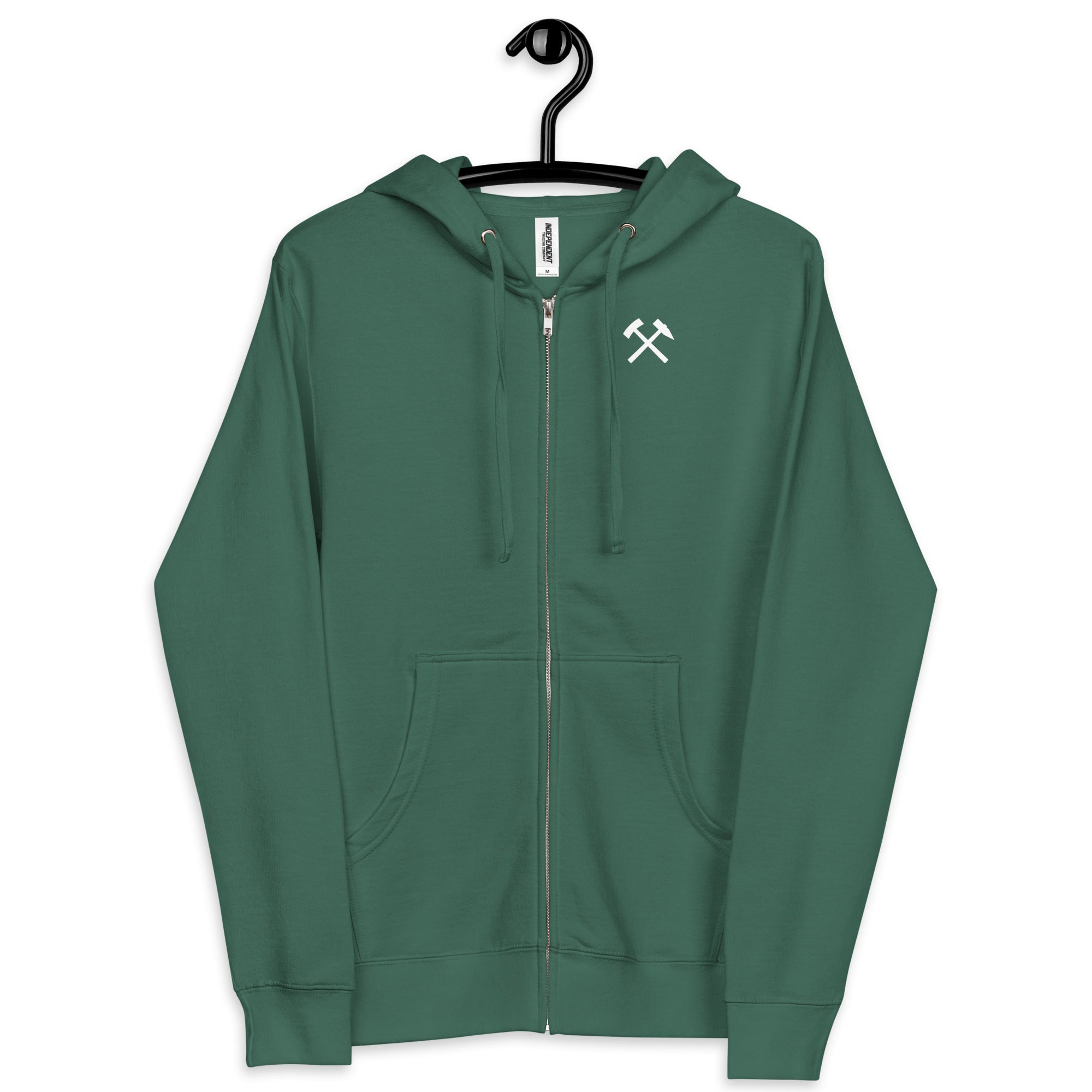 unisex-fleece-zip-up-hoodie-